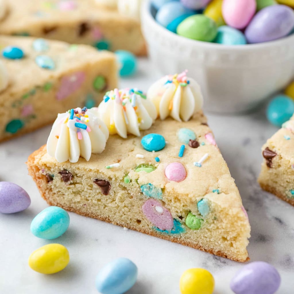 Easter Sugar Cookie Cake
