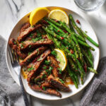 Garlic Butter Steak and Green Beans