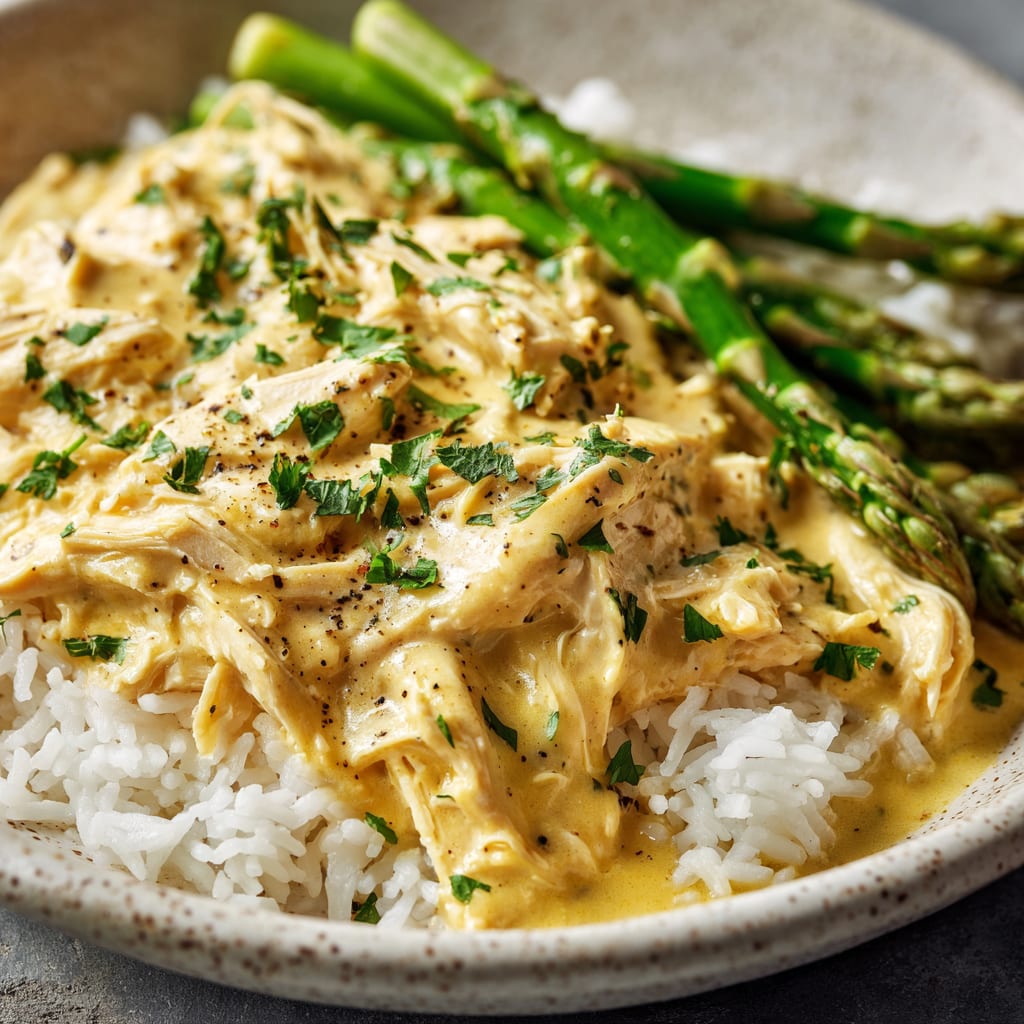 Slow Cooker Creamy Italian Chicken